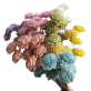 Yellow Sola Flower | Flower Size 4 CM